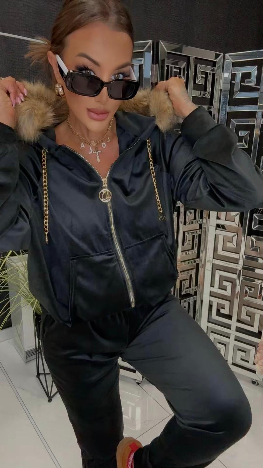 Lola Bianka “VELUR” szett