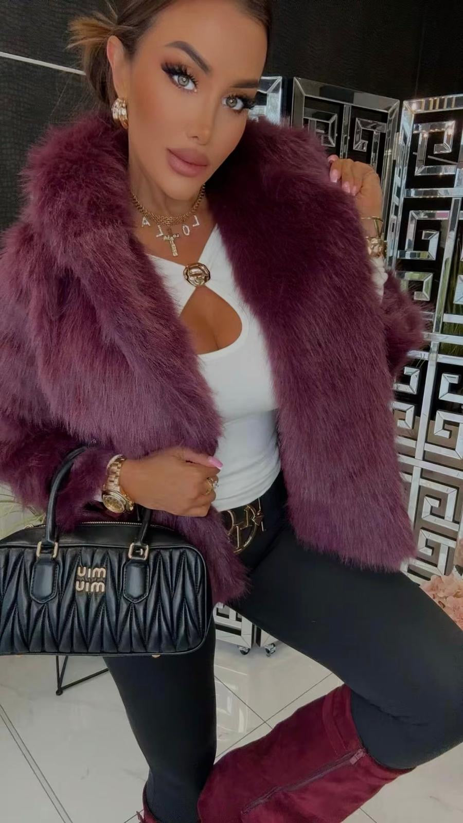 Lola Bianka szőrme kabát