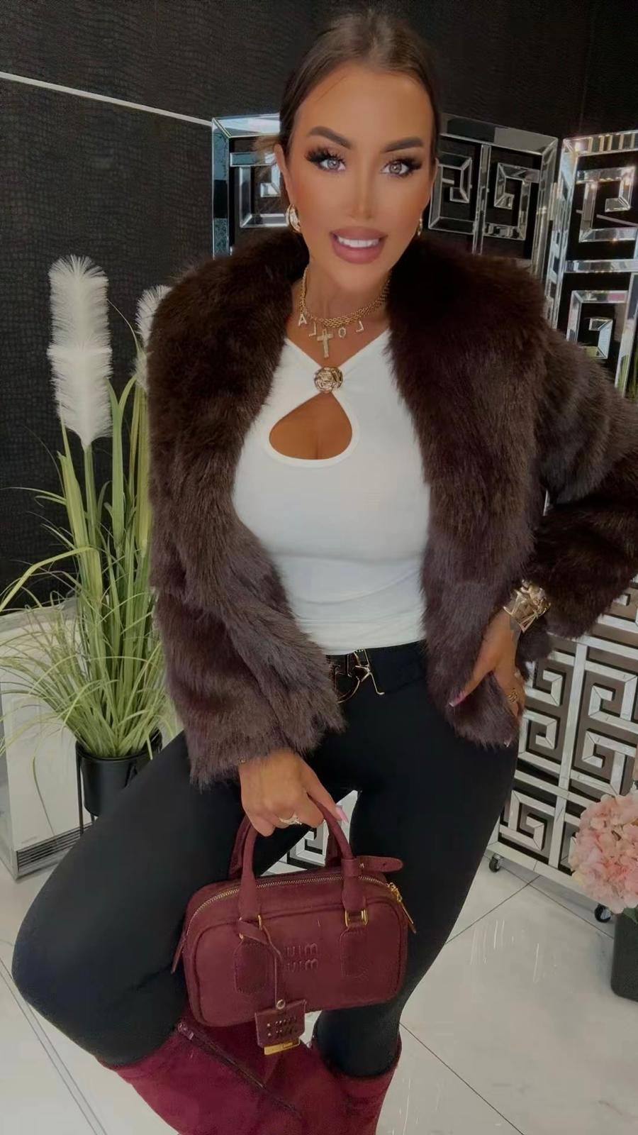 Lola Bianka szőrme kabát